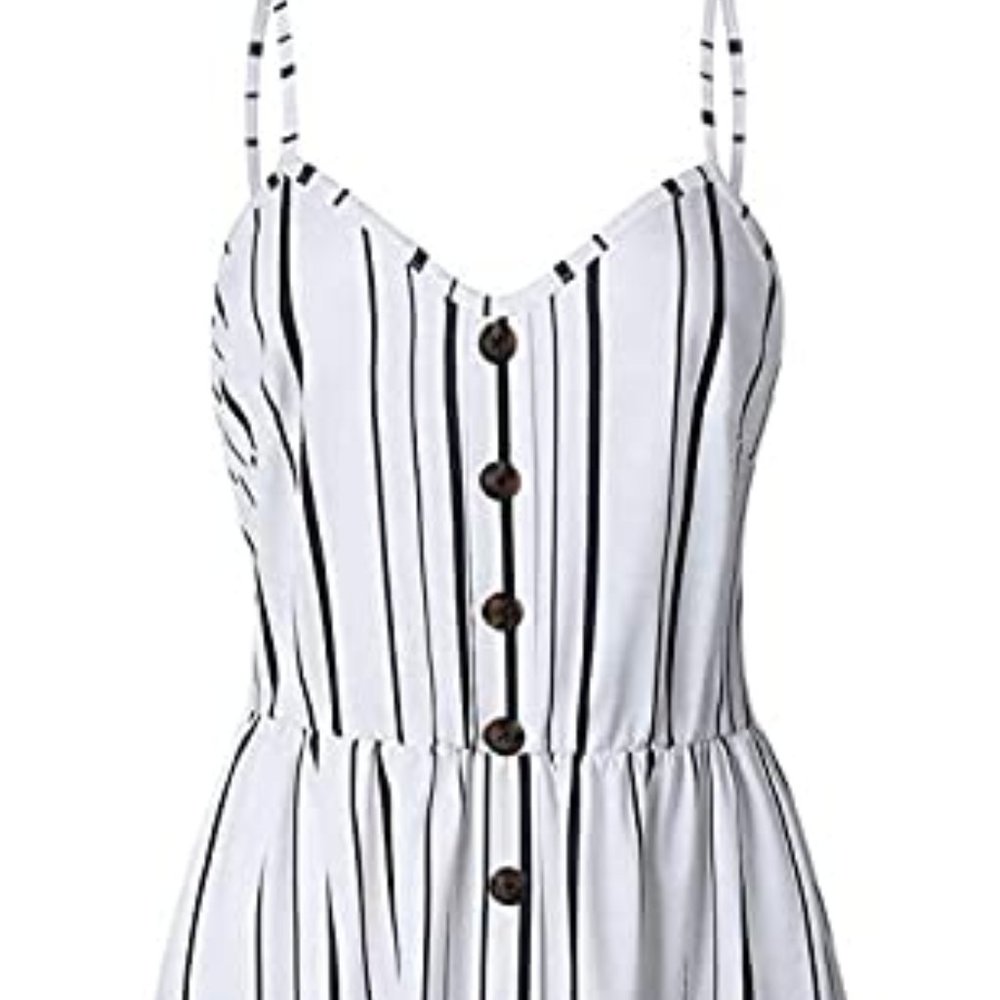 women Swing Midi Beach Dress